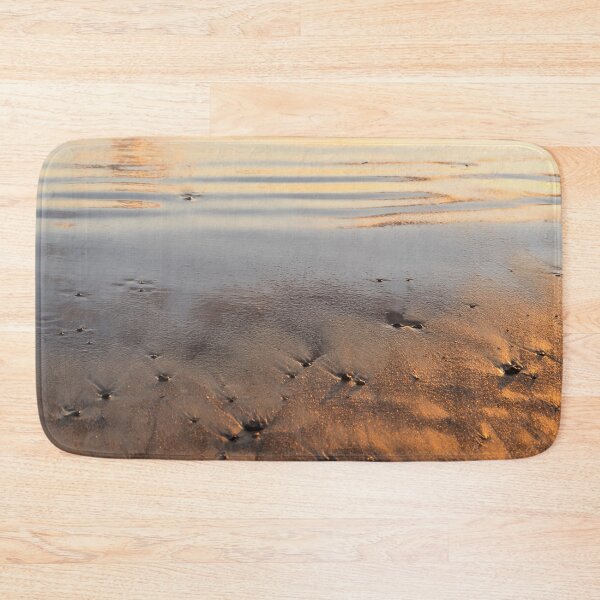 Item preview, Sunset Abstract of Ripples Pebbles and Sand designed and sold by Georgia Mizuleva.