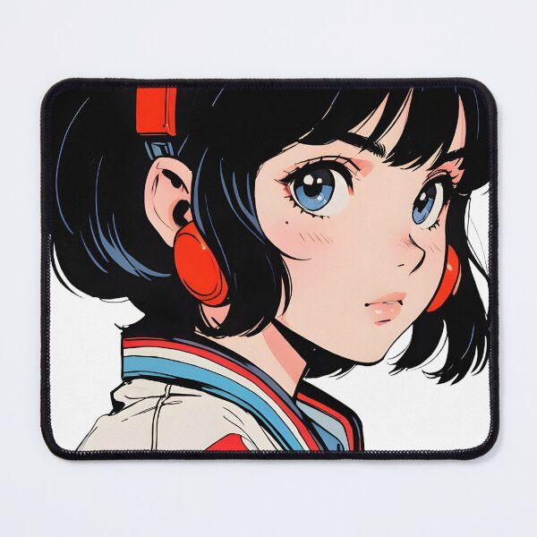 Item preview, Mug retro anime girl designed and sold by RadiantGraphics.