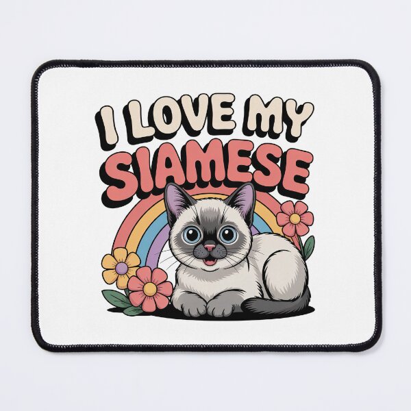 Item preview, I love My Siamese designed and sold by graphic-genie.