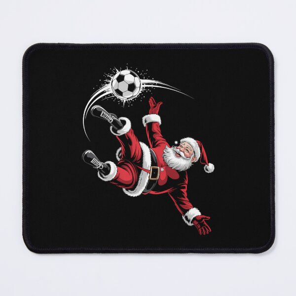 Item preview, Christmas Santa Soccer Bicycle Kick Xmas Sports designed and sold by DoorwayThreads.