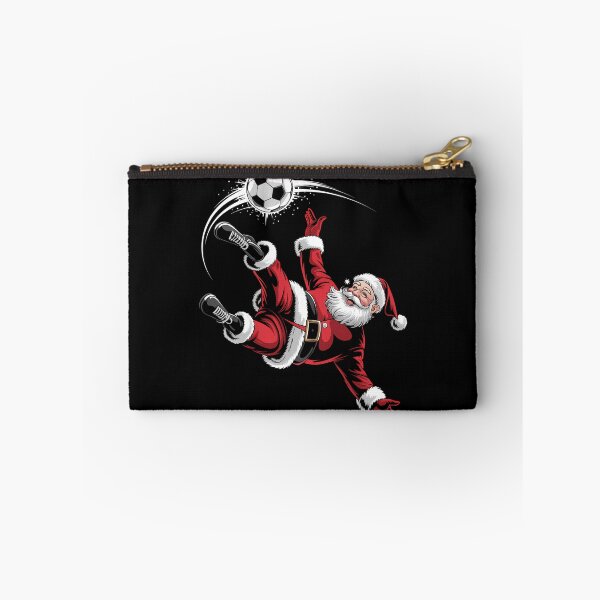 Item preview, Christmas Santa Soccer Bicycle Kick Xmas Sports designed and sold by DoorwayThreads.