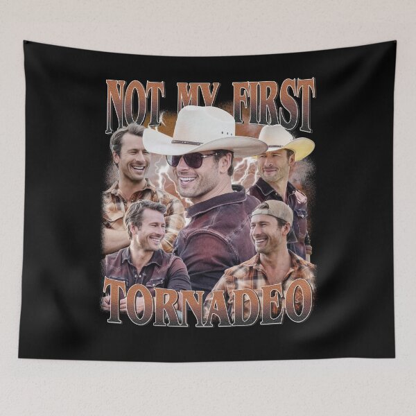 Item preview, Glen Powell Not My First Tornadeo designed and sold by colornatics.