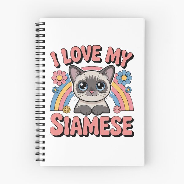Item preview, I love My Siamese designed and sold by graphic-genie.