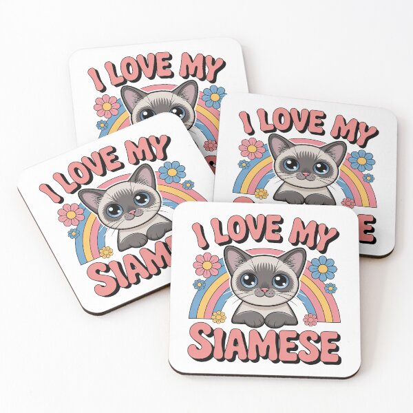 Item preview, I love My Siamese designed and sold by graphic-genie.