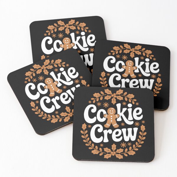 Item preview, Cookie Crew Gingerbread Baker Christmas Cookie Baking designed and sold by DoorwayThreads.