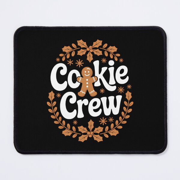 Item preview, Cookie Crew Gingerbread Baker Christmas Cookie Baking designed and sold by DoorwayThreads.