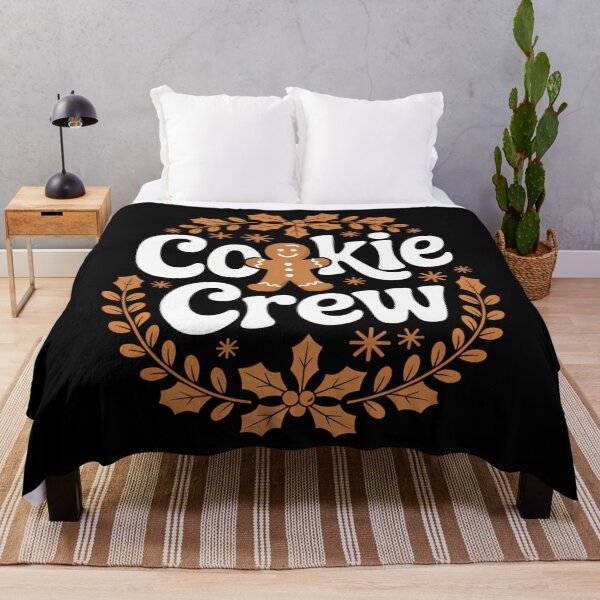 Item preview, Cookie Crew Gingerbread Baker Christmas Cookie Baking designed and sold by DoorwayThreads.