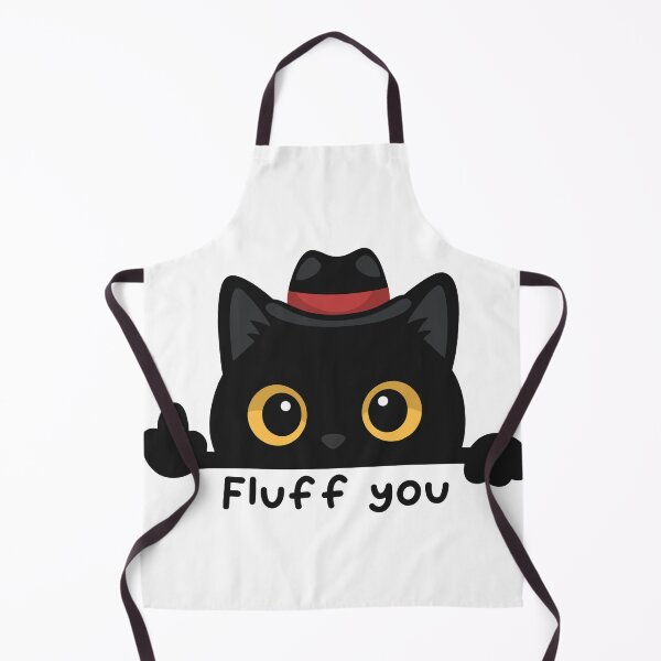 Item preview, Fluff You Cat – Funny Cute Black Cat Attitude designed and sold by haitrieuic96.