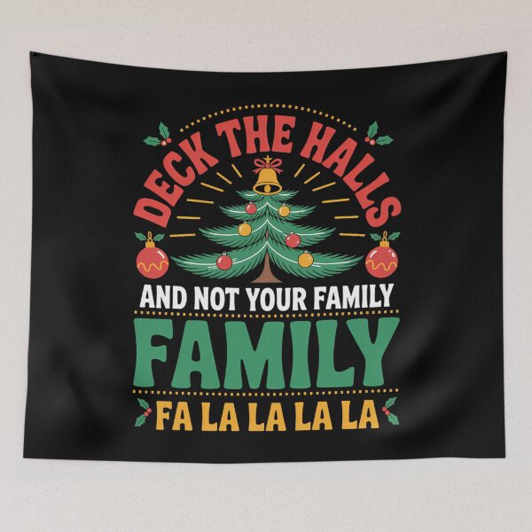 Item preview, Family Merry Christmas Funny designed and sold by DoorwayThreads.