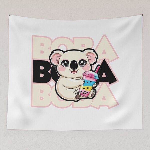 Item preview, BOBA AND KOALA BEAR designed and sold by Canvations.
