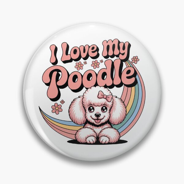 Item preview, I love My Poodle designed and sold by graphic-genie.
