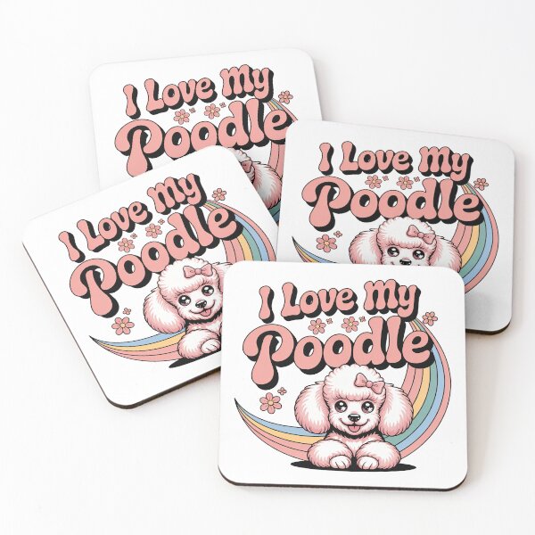 Item preview, I love My Poodle designed and sold by graphic-genie.