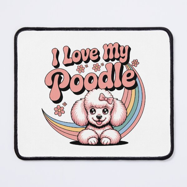 Item preview, I love My Poodle designed and sold by graphic-genie.