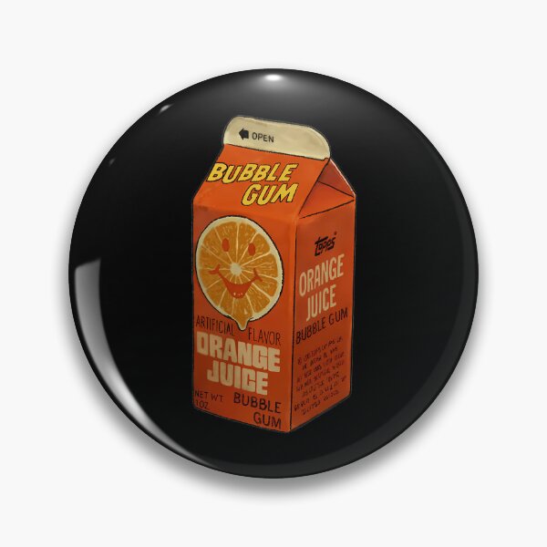 Item preview, Orange Juice Bubble Gum Sticker designed and sold by beluovera.