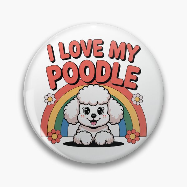 Item preview, I love My Poodle designed and sold by graphic-genie.
