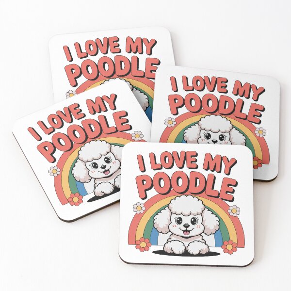 Item preview, I love My Poodle designed and sold by graphic-genie.