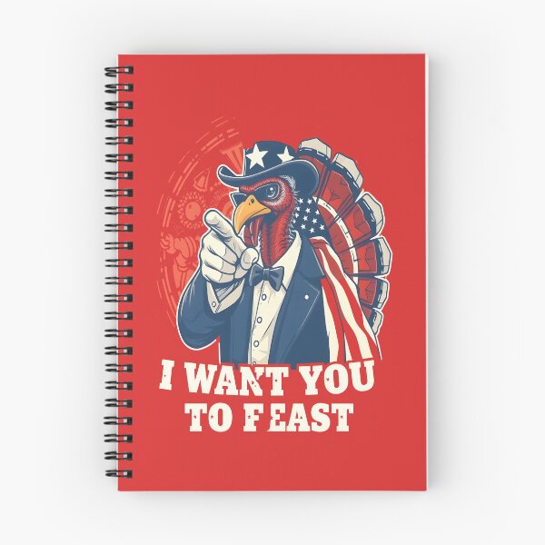 Item preview, Uncle Sam Turkey | “I Want You to Feast” Funny Thanksgiving  designed and sold by Uglyandcute.