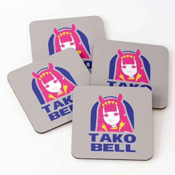 Item preview, HOLOLIVE-EN-INA-TAKO-BELL-LOGO-PARODY designed and sold by PaulJansen.