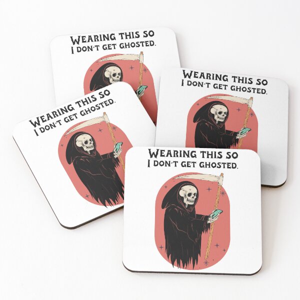 Item preview, Sarcastic Halloween Shirt – “Wearing This So I Don’t Get Ghosted” designed and sold by The Mood Tees .