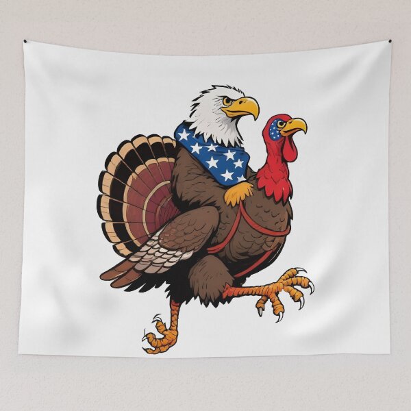Item preview, Fireworks Feast Frenzy | Funny Patriotic Thanksgiving T-Shirt designed and sold by Uglyandcute.
