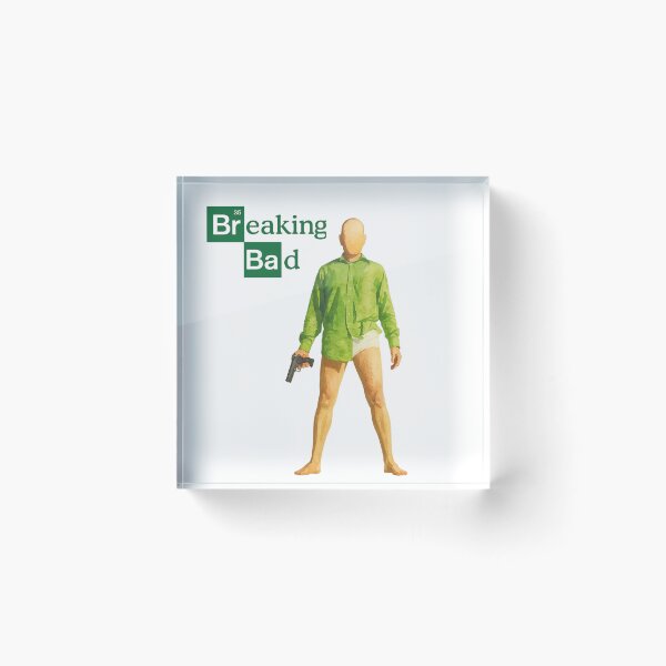 Item preview, Breaking Bad Minimalist Watercolor Art – Walter White Faceless Design designed and sold by stillnoir.