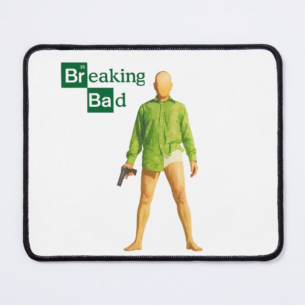 Item preview, Breaking Bad Minimalist Watercolor Art – Walter White Faceless Design designed and sold by stillnoir.