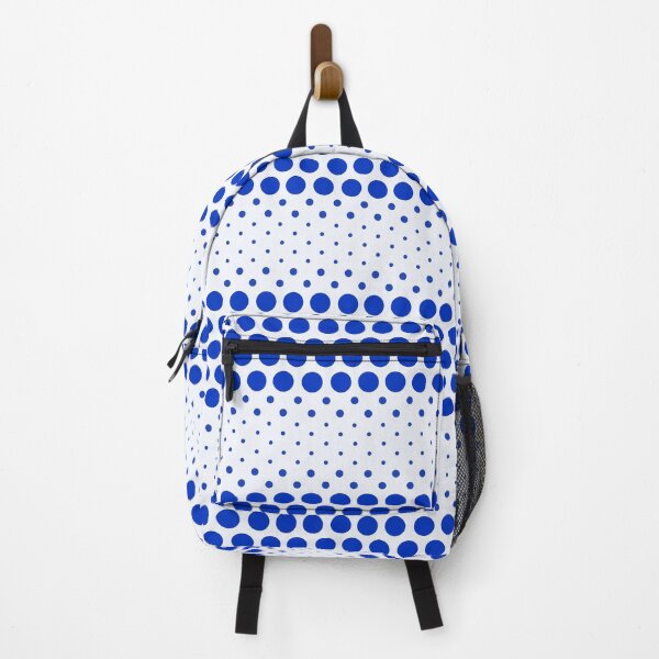 Item preview, Dotwave Cobalt Blue Polka Dots on White designed and sold by POLKAIWERX.