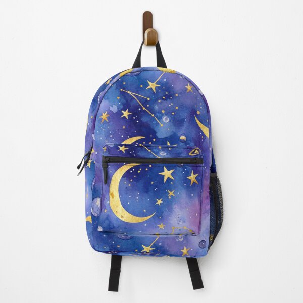 Item preview, Celestial Watercolor Pattern – Dreamy Moons, Stars & Galaxy Design designed and sold by skysshobu.