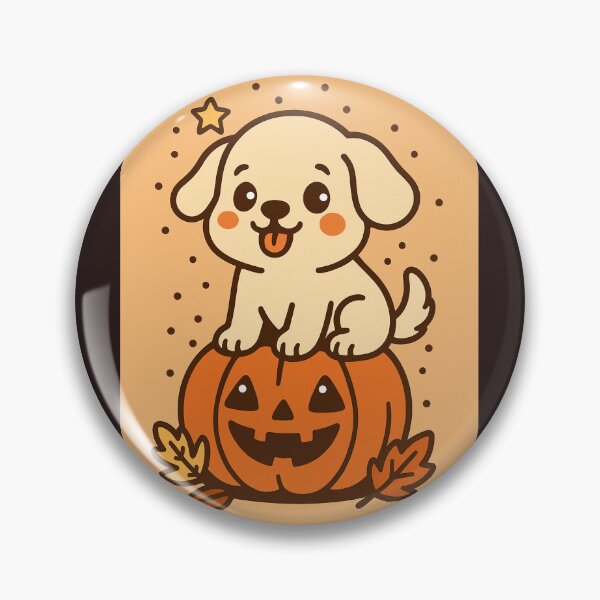 Item preview, Lab puppy sitting on a pumpkin designed and sold by MonroysMakes.