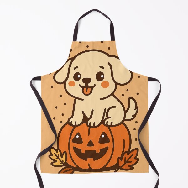 Item preview, Lab puppy sitting on a pumpkin designed and sold by MonroysMakes.