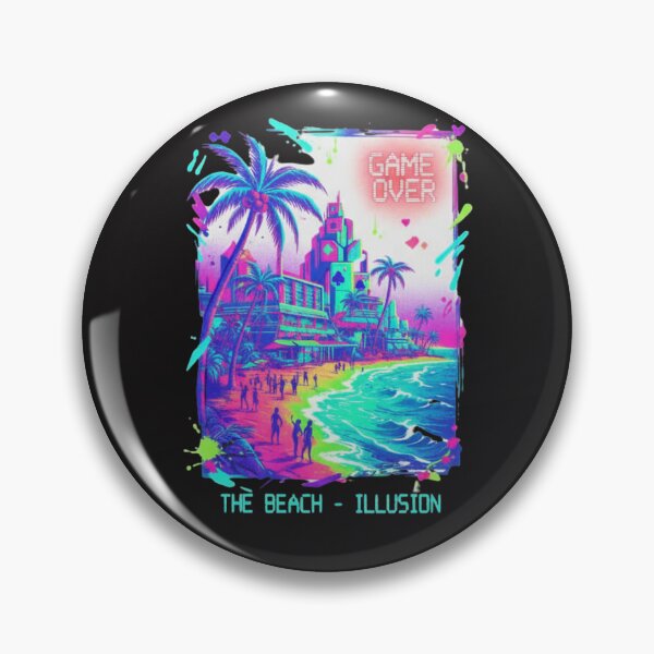 Item preview, The Beach Illusion: GAME OVER in the Borderland designed and sold by CadDesignerr.