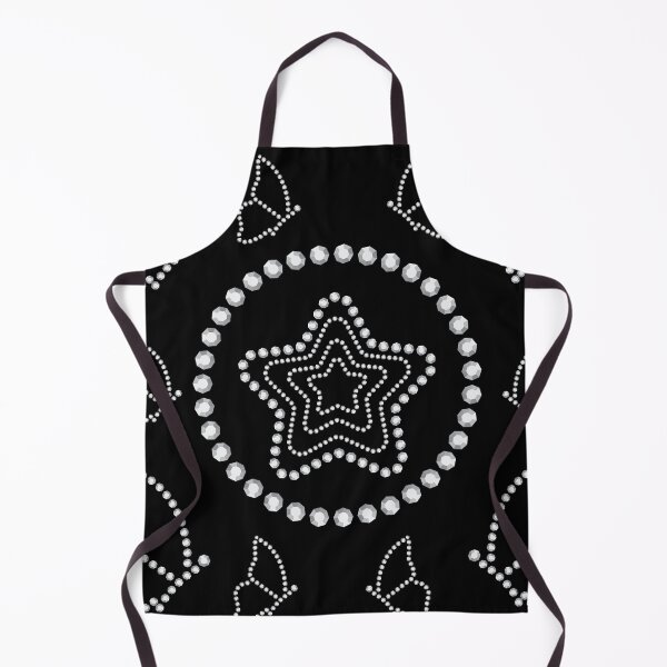 Item preview, Rhinestone-look star & butterflies – print (not real rhinestones) designed and sold by Artistica1234.