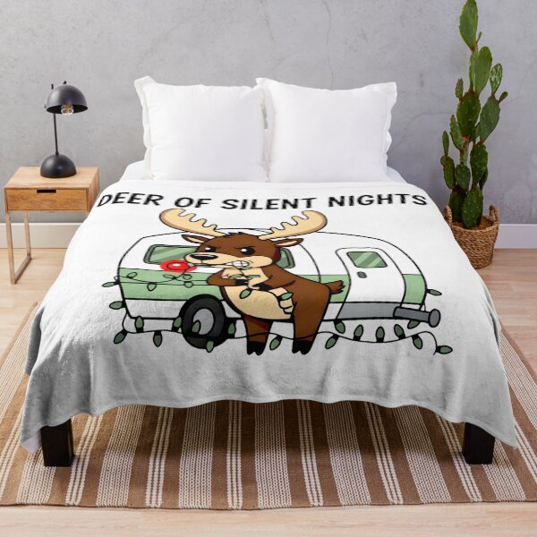 Item preview, Silent Nights Gone Wrong – Angry Reindeer Edition designed and sold by SplashTastic.