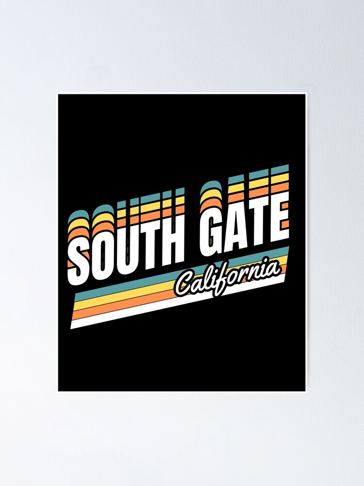 Thumbnail 1 of 3, Poster, South Gate designed and sold by aussieexplore.