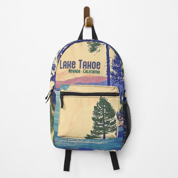Artikelvorschau, Lake Tahoe Forest Trail – Vintage Reiseposter entworfen und verkauft von Artlizzard.