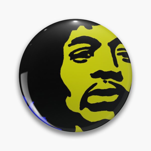 Item preview, Jimi Portrait  designed and sold by Chad's Fresh Art.