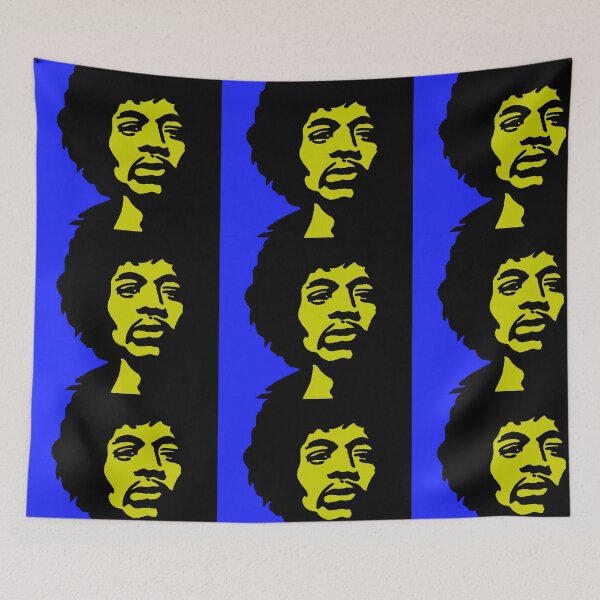 Aperçu de l'œuvre Portrait de Jimi créée et vendue par Chad's Fresh Art.