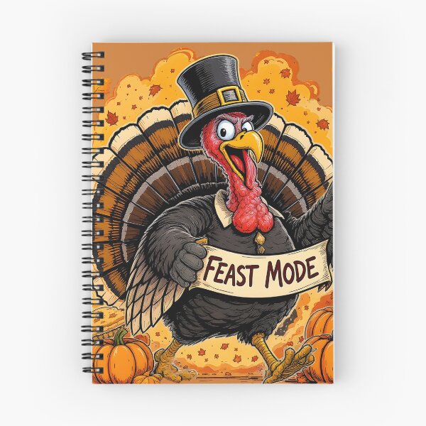 Item preview, Thanksgiving Feast Mode Turkey | Funny Thanksgiving Parade T-Shirt designed and sold by Uglyandcute.