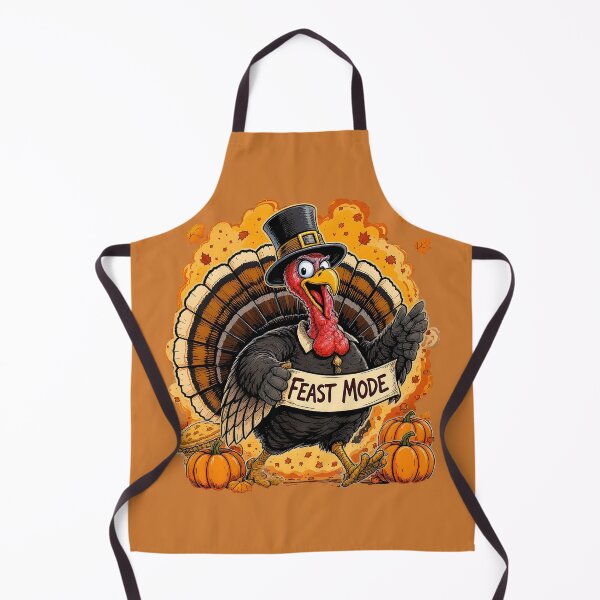 Item preview, Thanksgiving Feast Mode Turkey | Funny Thanksgiving Parade T-Shirt designed and sold by Uglyandcute.