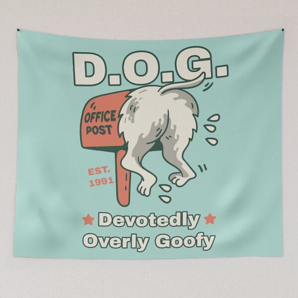 Item preview, D.O.G. – Devotedly Overly Goofy designed and sold by Milena R..