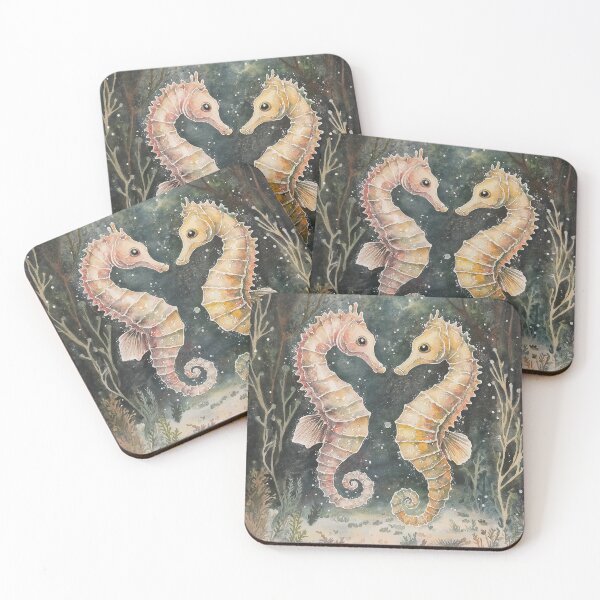 Item preview, Seahorses in Underwater Dance designed and sold by laurashawart.