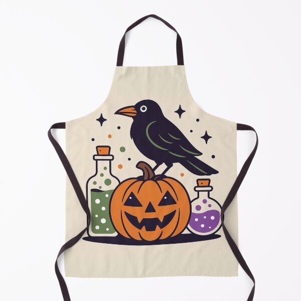 Item preview, Spooky birb with some potions designed and sold by MonroysMakes.