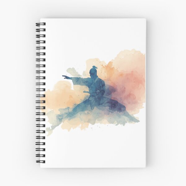 Item preview, Watercolor Shaolin Monk designed and sold by NAIRVANA.
