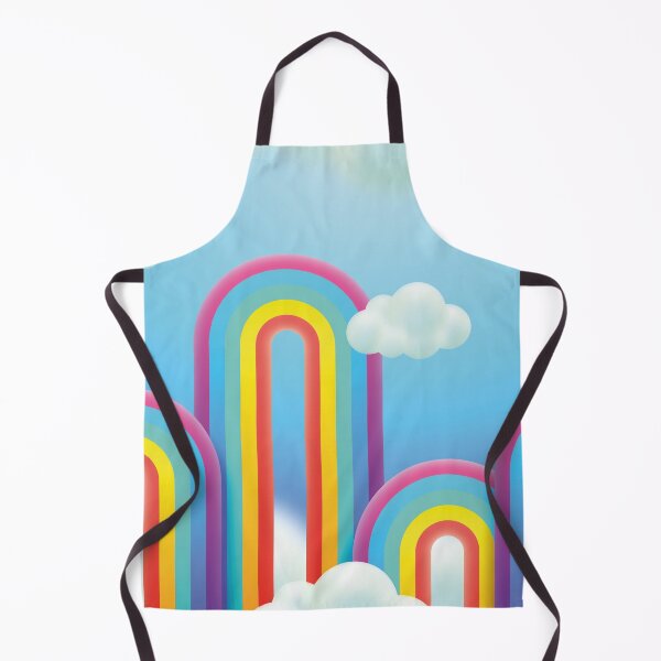 Item preview, many rainbows with clouds designed and sold by Mauswohn.