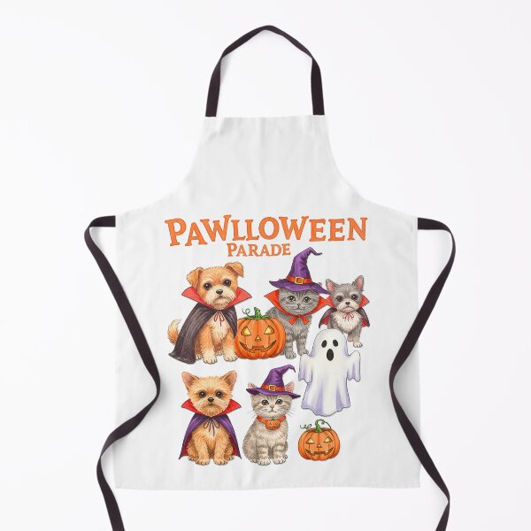 Item preview, Pawlloween Parade Cute Halloween Pet Tee – Adorable Dogs & Cats in Costume designed and sold by HexOne.