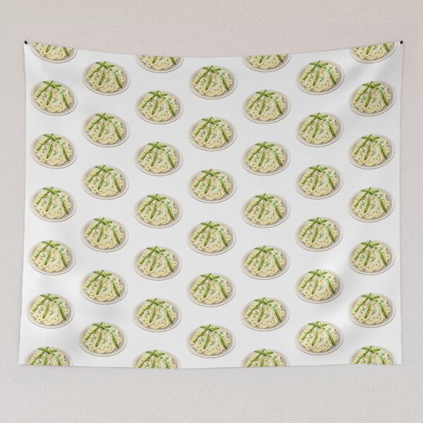 Item preview, Asparagus Fettuccine Dish designed and sold by New-School-Wave.