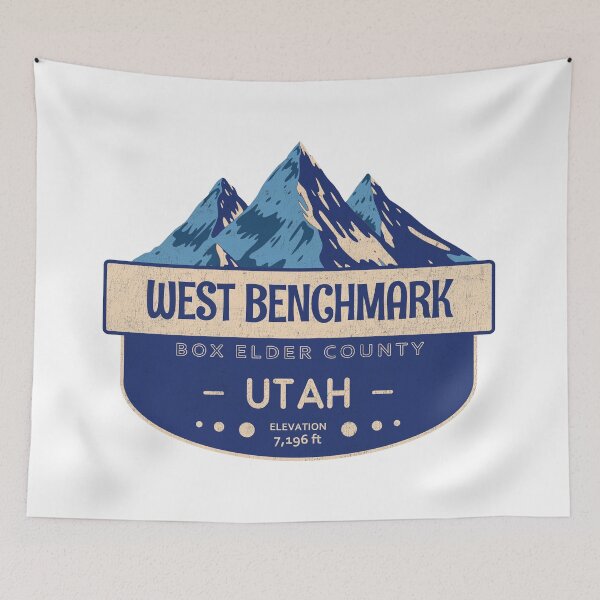 Item preview, West Benchmark, Box Elder County, Utah, Mountain Design designed and sold by Wanderful-roads.