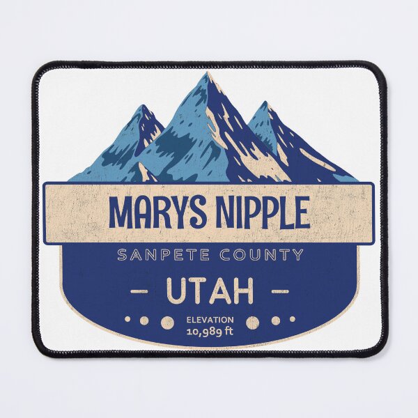 Item preview, Marys Nipple, Sanpete County, Utah, Mountain Design designed and sold by Wanderful-roads.