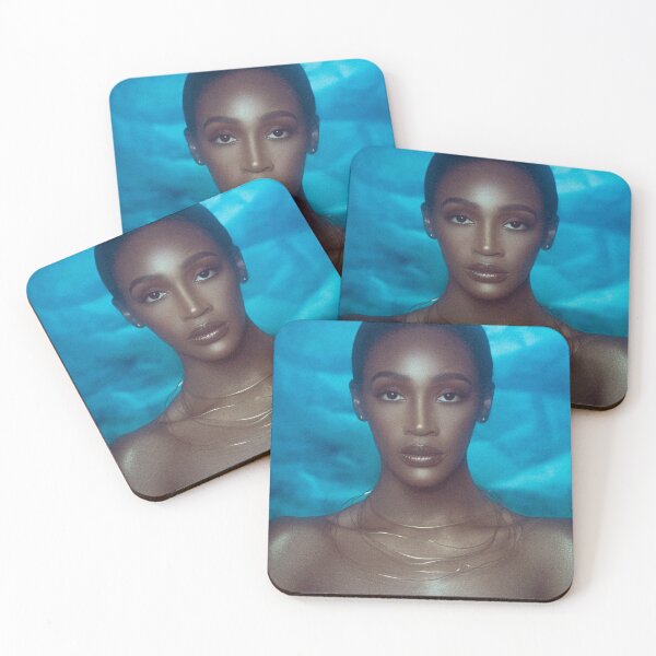 Item preview, Beautiful girl on watery blue backdrop designed and sold by DudleyDexter.