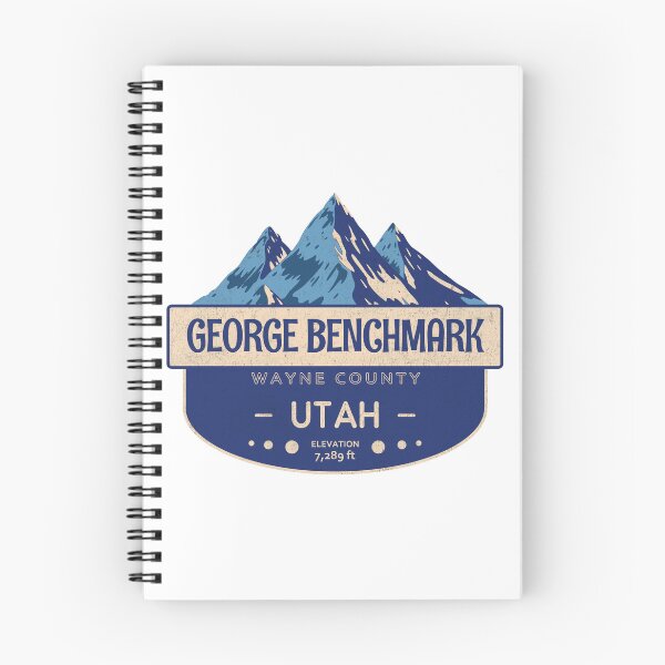 Item preview, George Benchmark, Wayne County, Utah, Mountain Design designed and sold by Wanderful-roads.